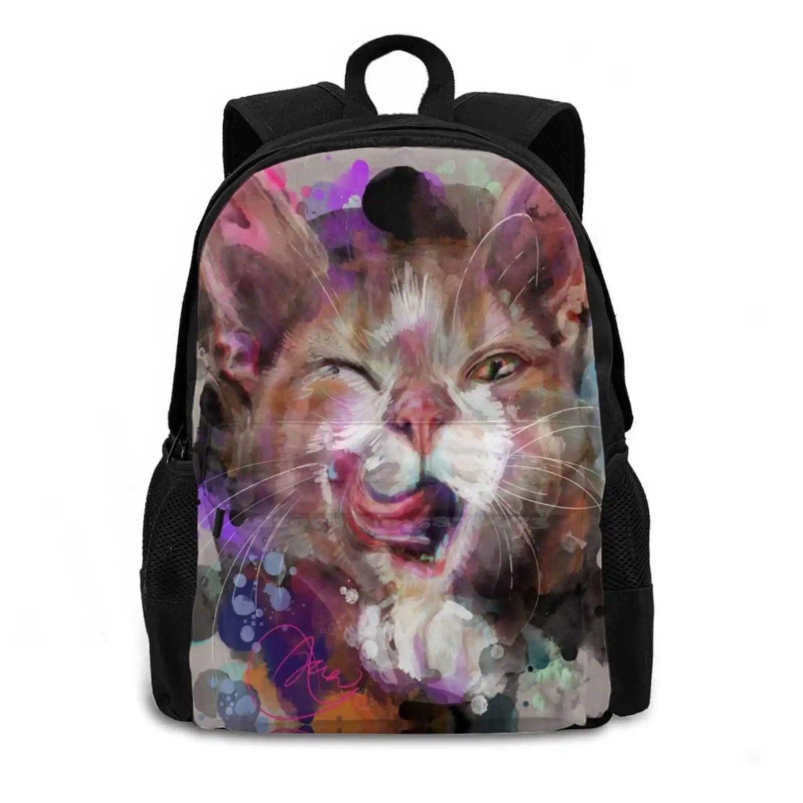 Project Caturday-Lil Bit Hot Sale Schoolbag Backpack Fashion Bags