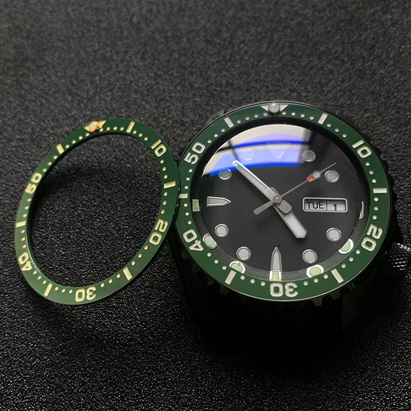 

Плоская керамическая рамка 38*31,5 мм светящийся Pip At 12 для Seiko Skx007 Skx009 Запчасти для часов