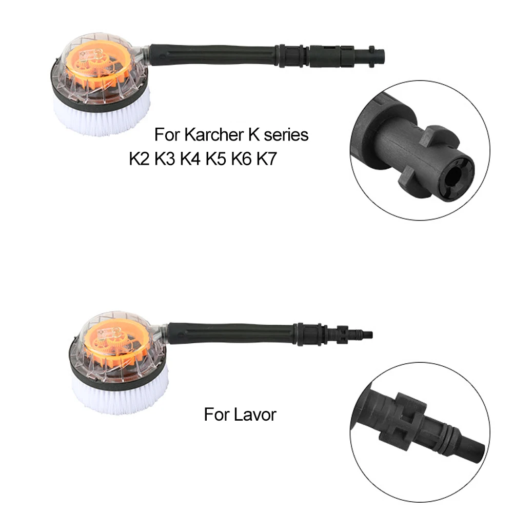 

Автомойка, вращающаяся круглая щетка для Karcher Lavor Parkside, мойка высокого давления, аксессуары для чистки окон автомобиля, городской волк