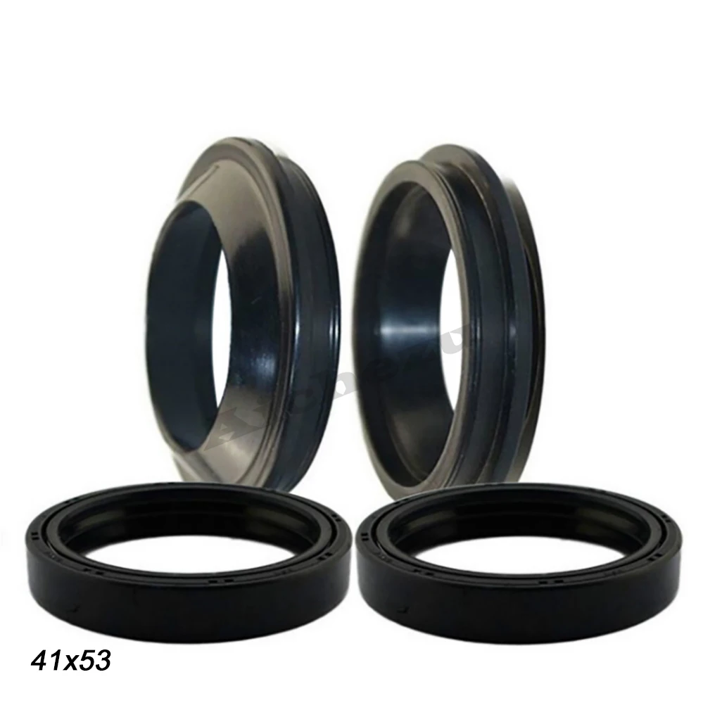 

ACZ Motorcycle 41x53x11 Mm Front Fork Damper Dust Oil Seal Rubber Shock Absorber for Yamaha T-MAX500 TMAX500 2003-2007