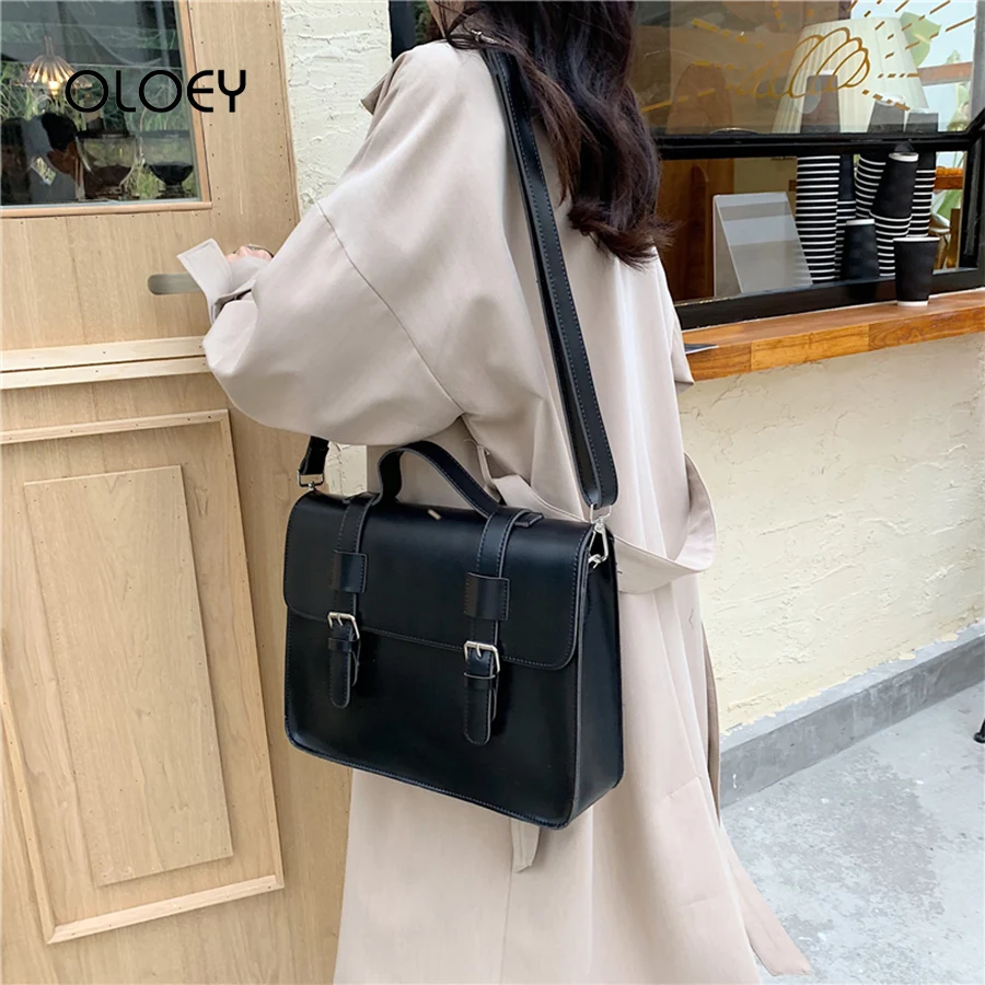 Vintage Satchel Crossbody Bags for women 2020 New Quality Luxury Handbags Women Bags Design Large Capacity British Shoulder Bags