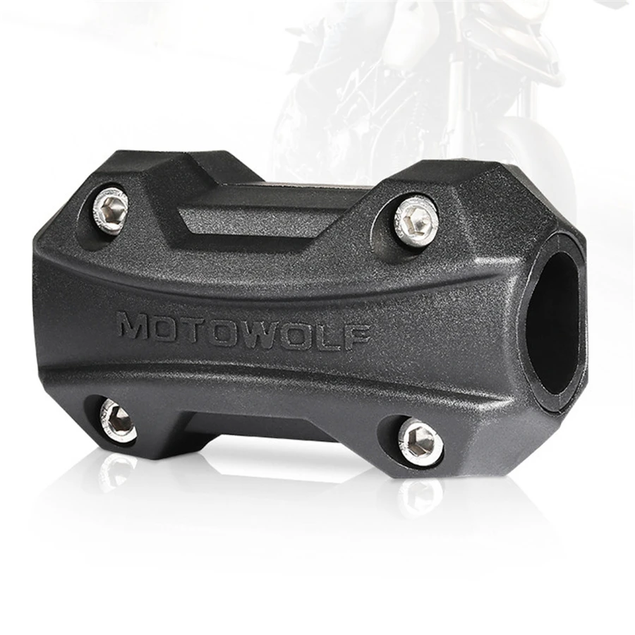 

Pair Universal Motorcycle Engine Guard Crash Bar Bumper Protector Decorative Block 22/25/28mm