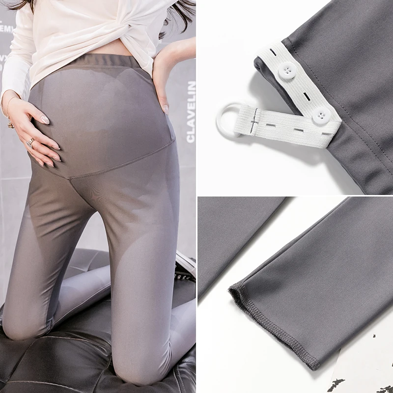 

Will fall pregnant women leggings sharkskin yoga wear sports pants bigger sizes fashion mom the spring and autumn period and the