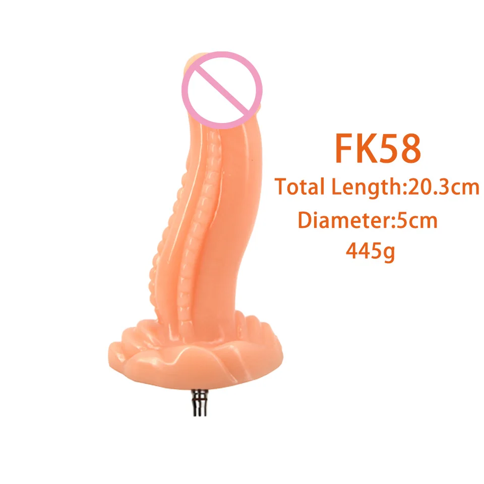 ROUGH BEAST Realistic Big Dildo for Sex Machine Silicone Flesh Dick  Quick Plug/Vac-u-Lock Sex Attachment Adult Masturbation