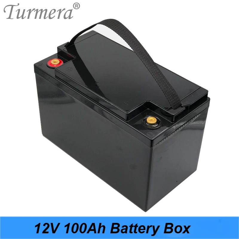 Turmera 12V 80Ah 90Ah 105Ah 200Ah 3.2V Lifepo4 Battery Storage Box for Solar Power System and Uninterrupted Power Supply 12V Use