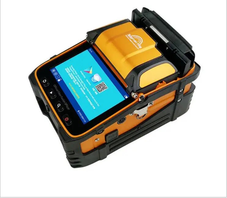 Signal Fire 5 Inch TFT Screen AI-9 Fiber Fusion Splicer FTTH Project 6 Motors Optical Power Meter VFL
