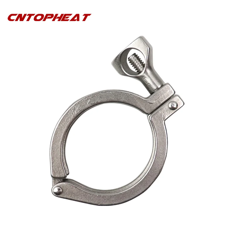 304 الفولاذ المقاوم للصدأ 2 "OD64mmTri المشبك مجموعة عنصر سخان المياه الملحقات