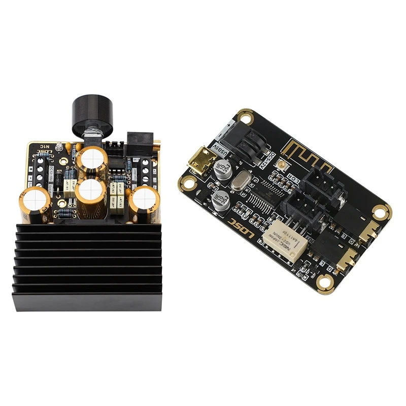 

Top Deals LQSC TDA7850 2.1 Channel Power Amplifier Board 2X80W With Bluetooth Decoder Board