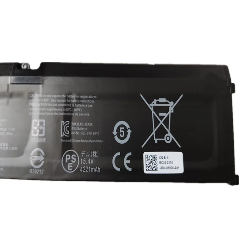 Batterie RC30-0270 Pour Razer Blade 15 Base Stealth RZ09 02705E75 02705W75 02705E76 03006E92 03009E97 03009E76 03009N76 R3U1 R341