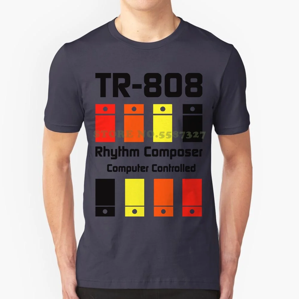 Doctor Music Shirt T Shirt Tr 808 , T Shirt Drum Machine , Dj , Music House Techno Elettronica W T Shirt Men Tops