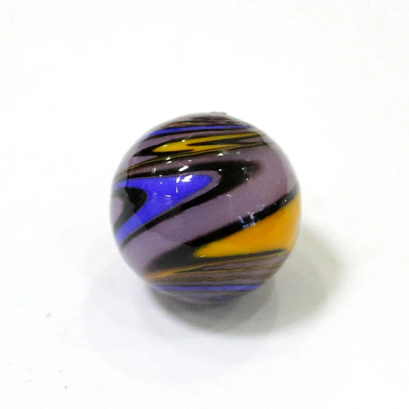 25MM Custom Colorful Handmade Murano Glass Marbles Balls Ornaments Home Vase Bonsai Decor Accessories Game Pinball Toys For Kids