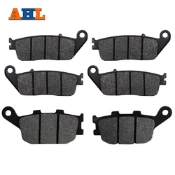 AHL Motorcycle Front Rear Brake Pads for Honda 599 CB600F CBR600 CB600 Hornet CBF600 CB750 CBF1000 FA196 FA174