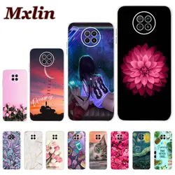 Case For Xiaomi Redmi Note 9 9T 5G Cover Soft Flower Girls Silicon Coque Cover For Xiomi Redmi Note 9 5G Note9 9T 5G Phone Cases