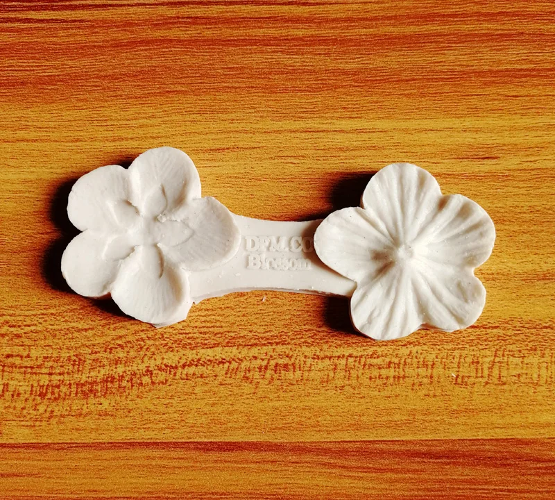 Đào Cánh Hoa Veiner Khuôn Silicon Fondant Gumpaste Đường Hoa Đất Sét Nước Giấy Khuôn Mẫu Trang Trí Bánh Dụng Cụ M2086