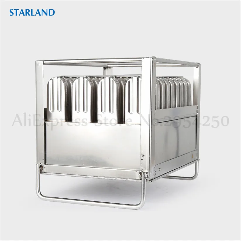 304ステンレス鋼のアイスポップ型,40の枝,アイスクリームブロック,アイスキャンデー型,スティックホルダー,商用