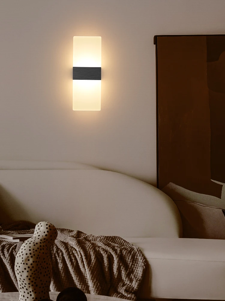 

LED Fashionable Indoor Wall Lamp Bedroom Bedside Stairs Corridor Simple Wall light 110V 220V Decorative House Wall light