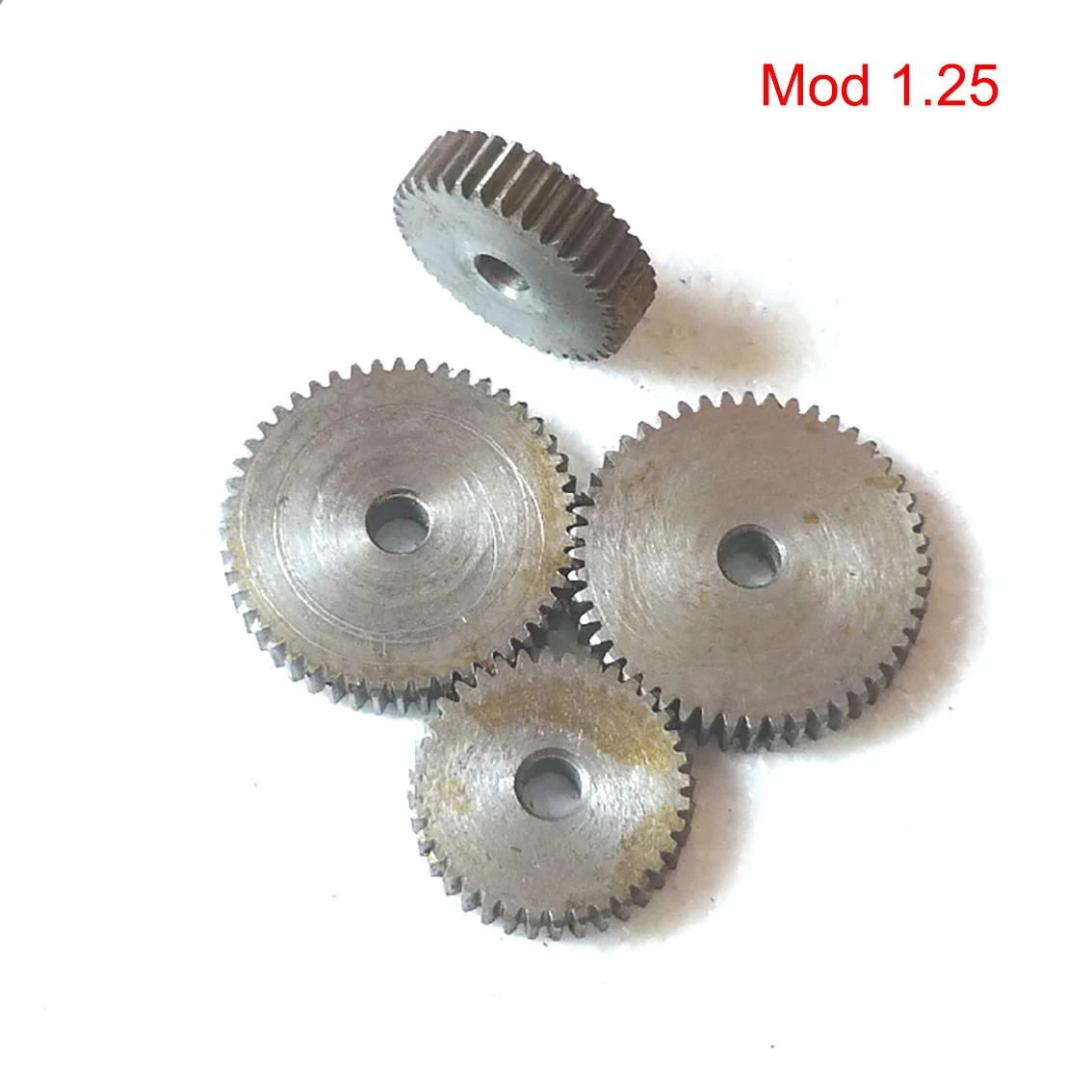 1Pcs 60 Tooth Mod 1.25 Spur Gear Thick 10mm/12mm 45# Steel Metal Transmission Pinion Gear
