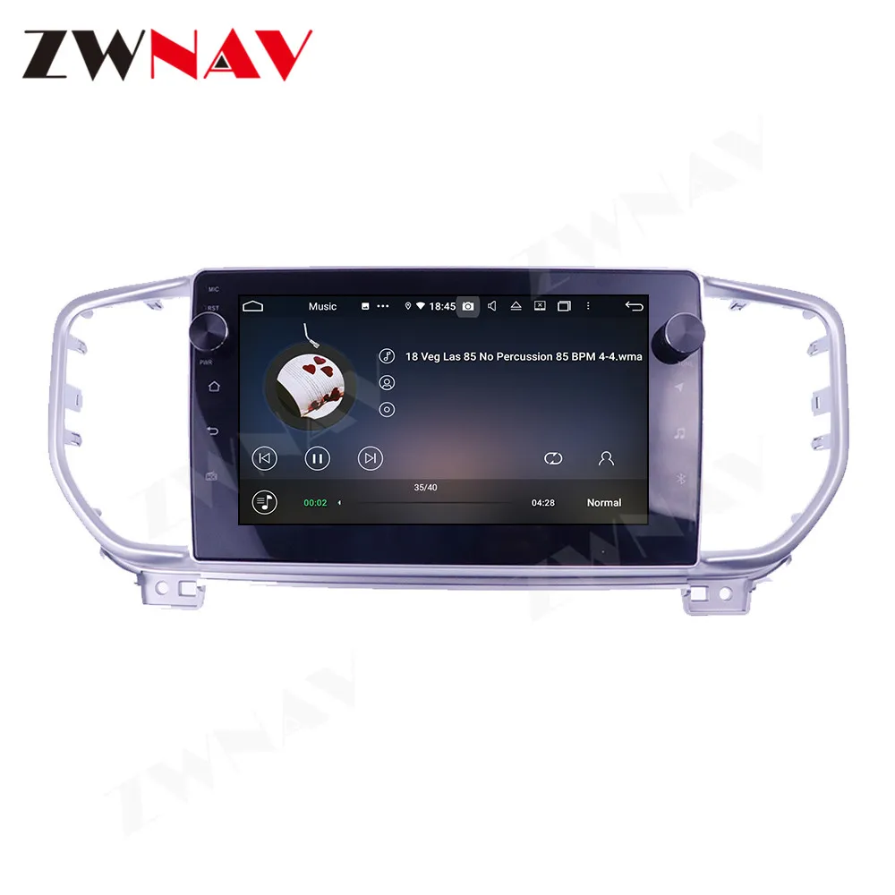 Touch Screen Car DVD Player Android 10 4+128G For Kia KX5 2016-2018 GPS Navigation IPS Auto Radio Multimedia Heard Unit