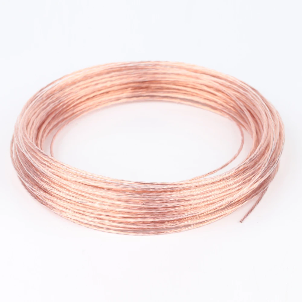 كابل ربط الصوت من النحاس النقي 8N OCC سلك سماعة الرأس كابل ربط الصوت XLR