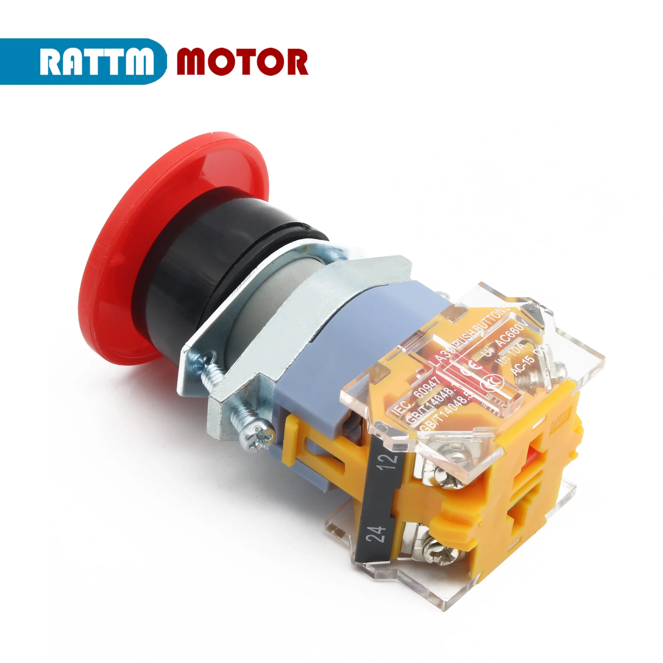 Красный знак аварийный электронный стоп 22 мм 1 НО 1 НЗ ЧПУ 6 шт. концевой стоп ограниченный микропереключатель часть с ЧПУ