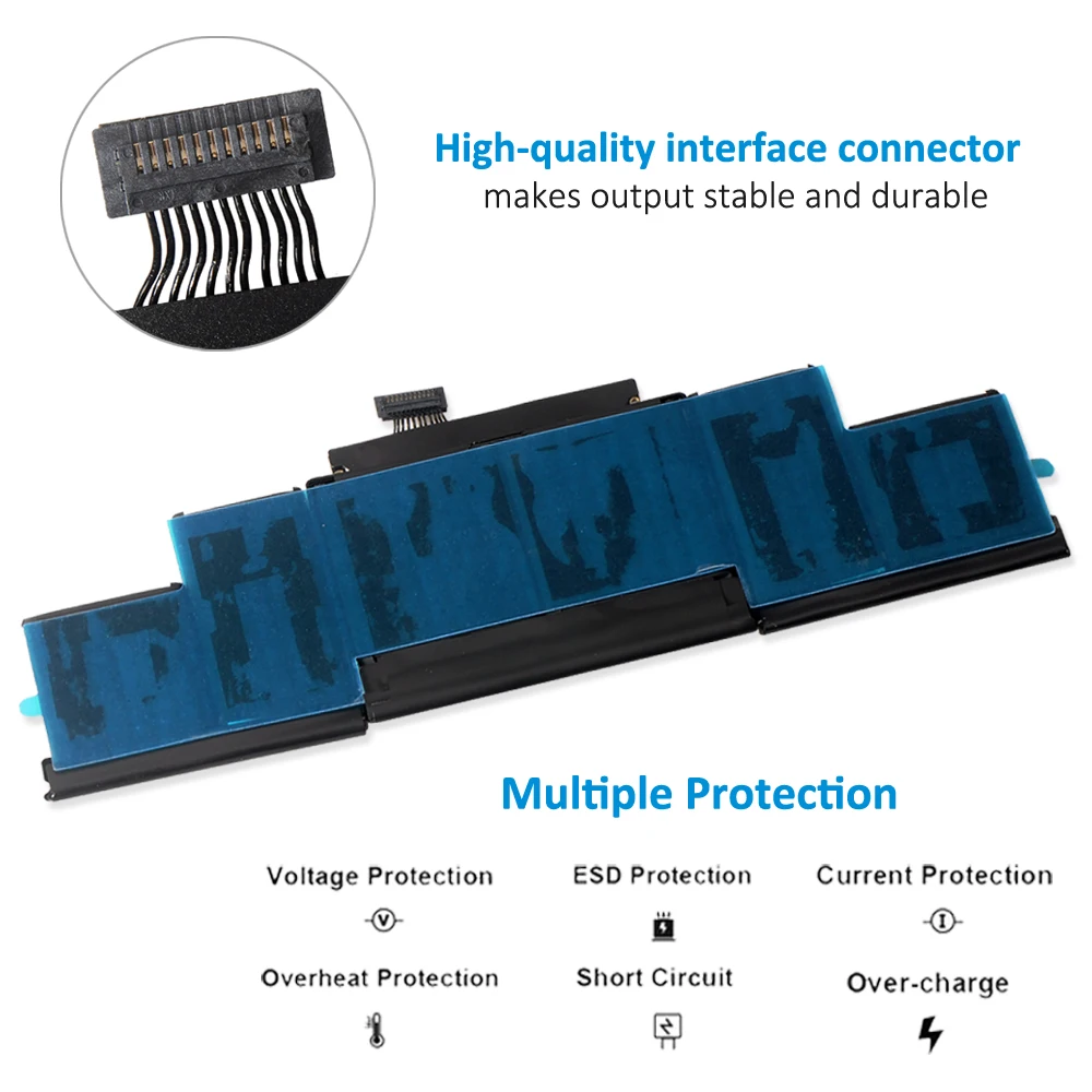KingSener A1417 Laptop Battery for Apple A1398 (2012 Early-2013 Version)  for MacBook Retina Pro 15\