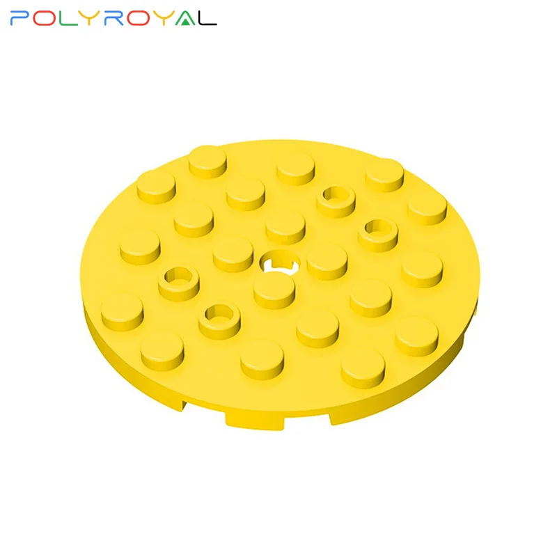 

Building Blocks Technicalalal DIY Plates 6x6 Round gusset brick 10 PCS Creative Educational toy for children birthday gift 11213