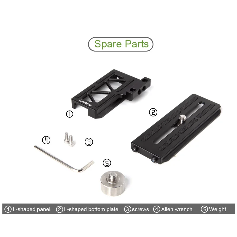 Lanparte Ronin SC  L Bracket Mount Camera Plate with Arca Swiss  for DSLR Vertical Shooting of DJI Gimbal Accessories