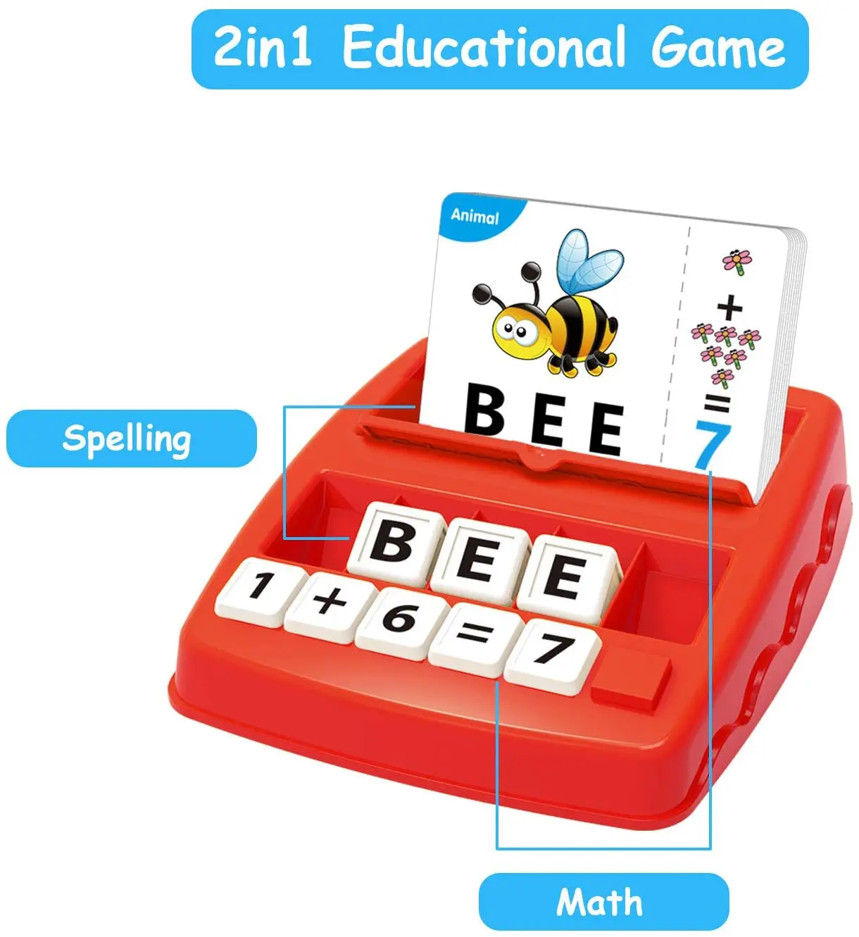 수학 매칭 문자 게임 시력 단어 알파벳 플래시 카드 및 유아 교육 학습 장난감을위한 수학 보드 게임