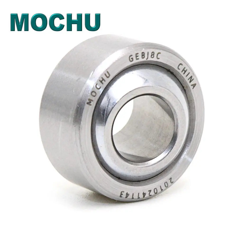 

1PCS GEBJ8C 8x19x12 8x19x12x9 MOCHU Radial Spherical Plain Bearing Maintenance-free Steel-On-PTFE