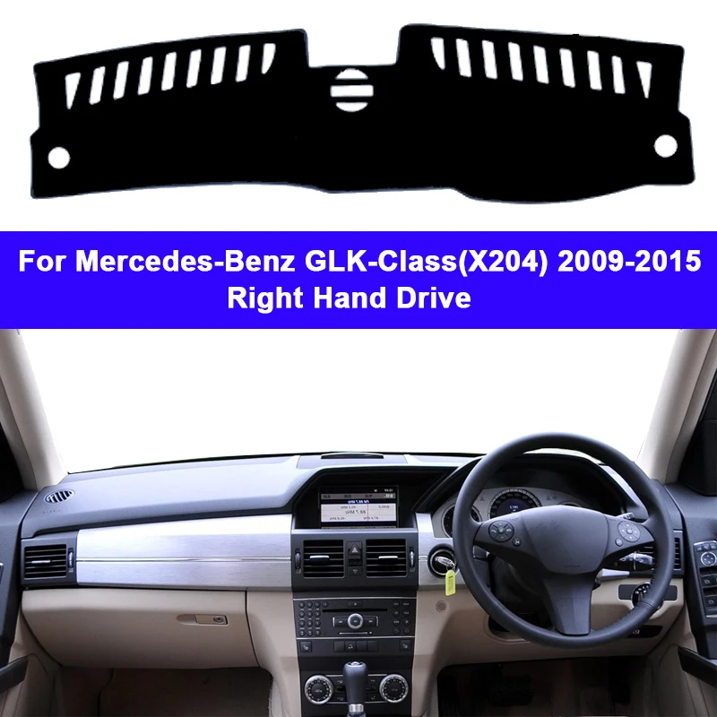 Car Dashboard Cover DashMat Carpet For Mercedes-Benz GLK-Class X2042009 - 2015 GLK280 GLK300 GLK350 GLK220 GLK250 300 220 250