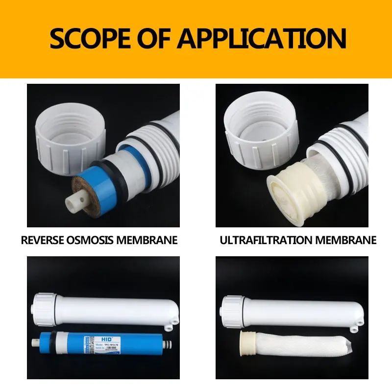 RO 50G 75GเมมเบรนเกลียวกรองเมมเบรนPureย้อนกลับOsmosisอุปกรณ์เสริม1812ตลับหมึก