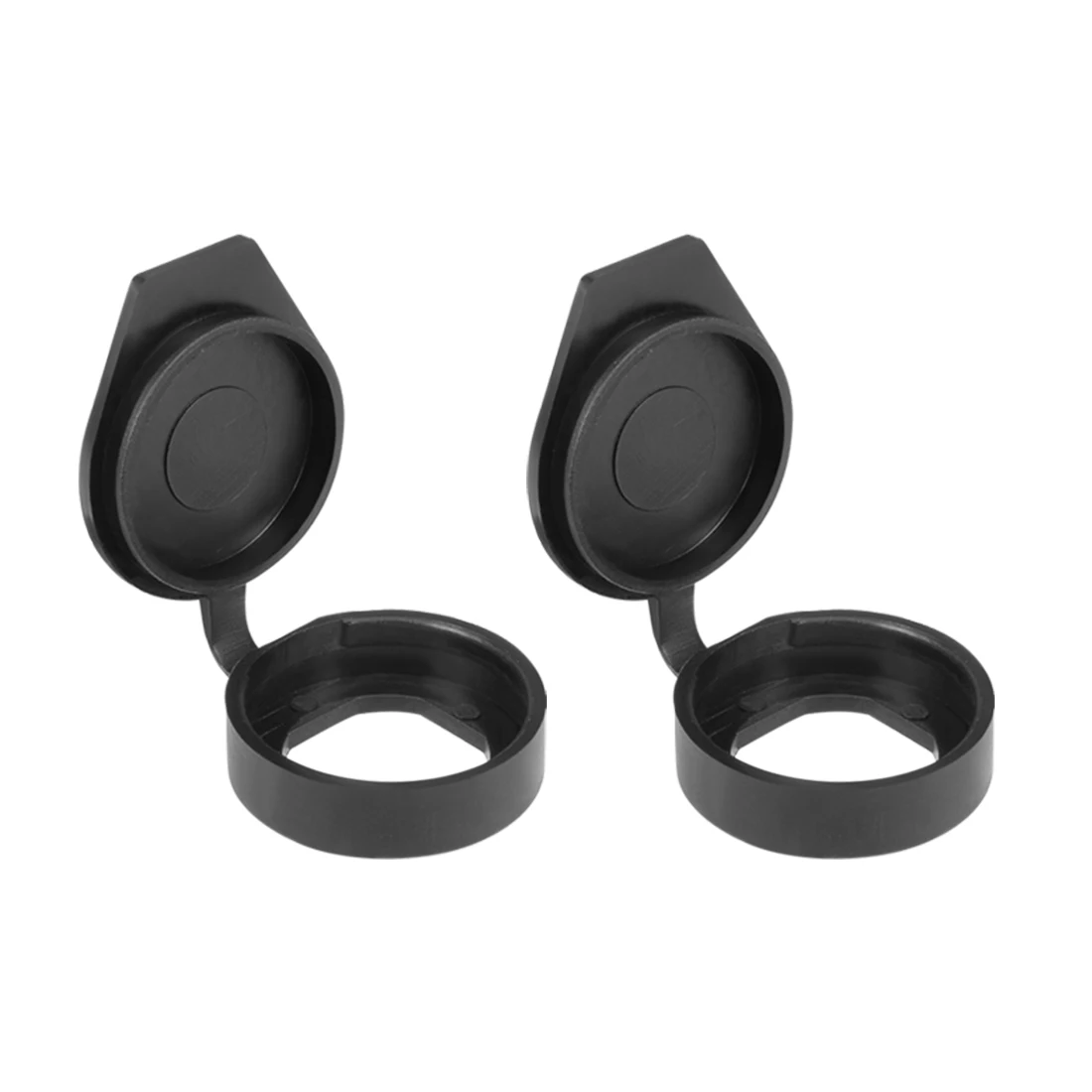 uxcell 2 pcs Plastic Dust Cover Waterproof Caps Fit for 22mm Dia Cam Lock