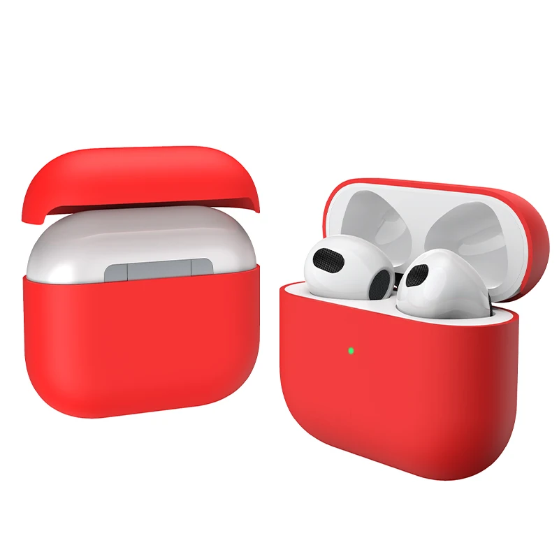 Pokrowiec na Airpods 3 miękki płyn oficjalny silikon 2021 Air Pods 3 słuchawka Protector Case nowy Funda na Apple Airpods 3 okładka