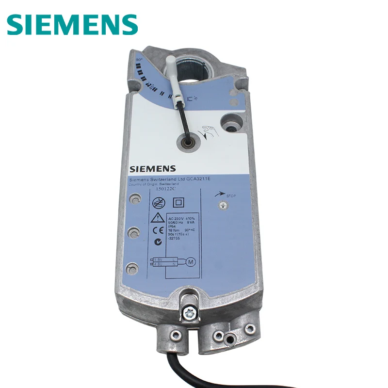 SIEMENS Air damper actuators ,with spring return, AC 24 V or AC 230 V ，GCA12...1 GCA32...1