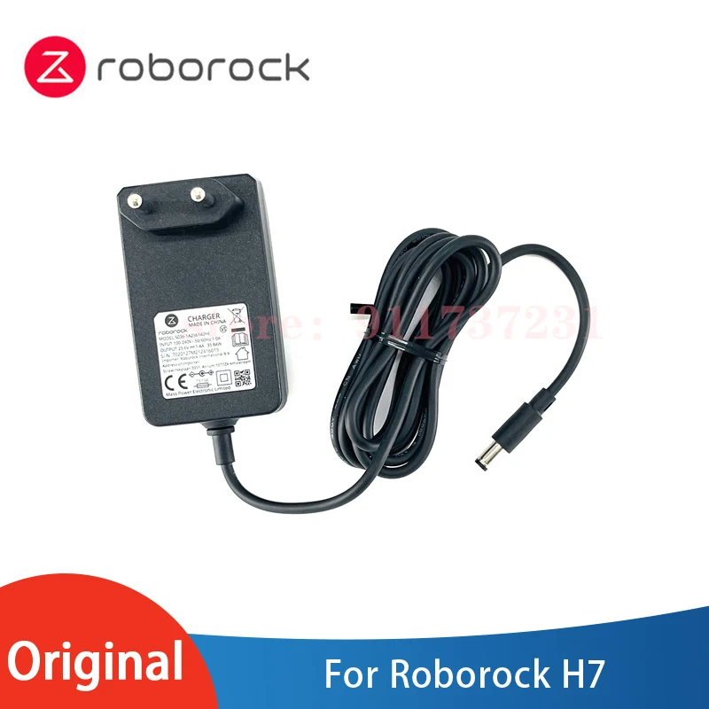 الأصلي Roborock H7 يده اللاسلكية مكنسة كهربائية اكسسوارات شاحن محول الطاقة ، الاتحاد الأوروبي التوصيل أجزاء