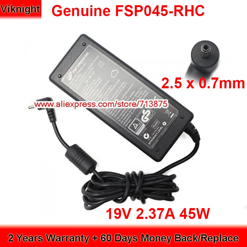 Genuine FSP045-RHC 19V 2.37A AC Adapter for Medion AKOYA P2214T P2212T-MD99360 E1217T (MD98908) MD99380 E1232E E1318T MD99430