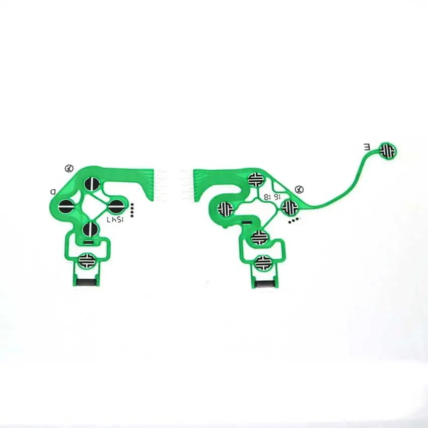 สำหรับ PS4 Pro Controller R1 L1 R2 L2 Trigger ปุ่ม3D Analog จอยสติ๊ก Thumb Sticks หมวก Conductive Pad Charging Board flex Cable