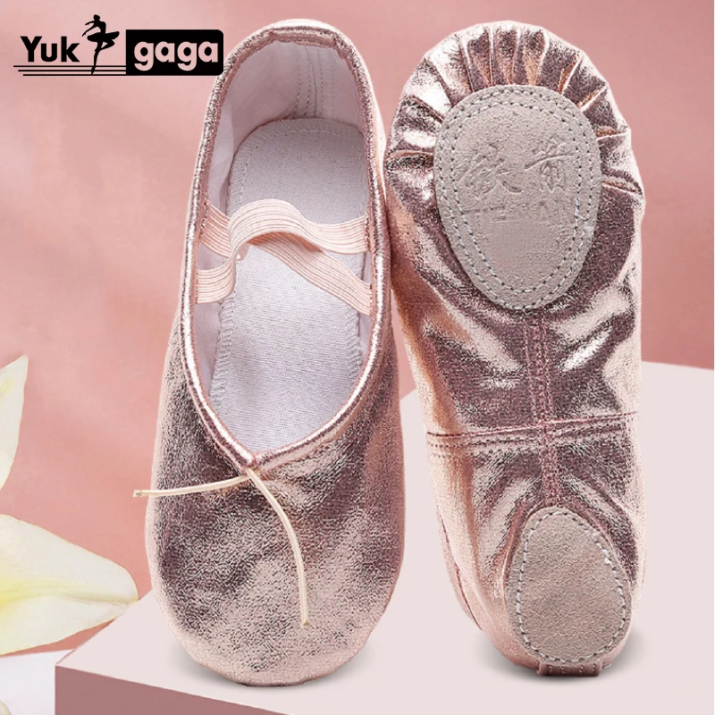 

Professional Quality Children Dance Slippers Soft Sole Belly Yoga Gym Ballet Shoes Girls Woman Man Ballerina