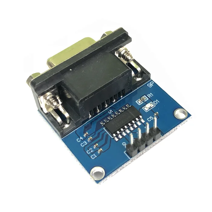 MAX3232 RS232 to TTL Serial Port Converter Module DB9 Connector MAX232