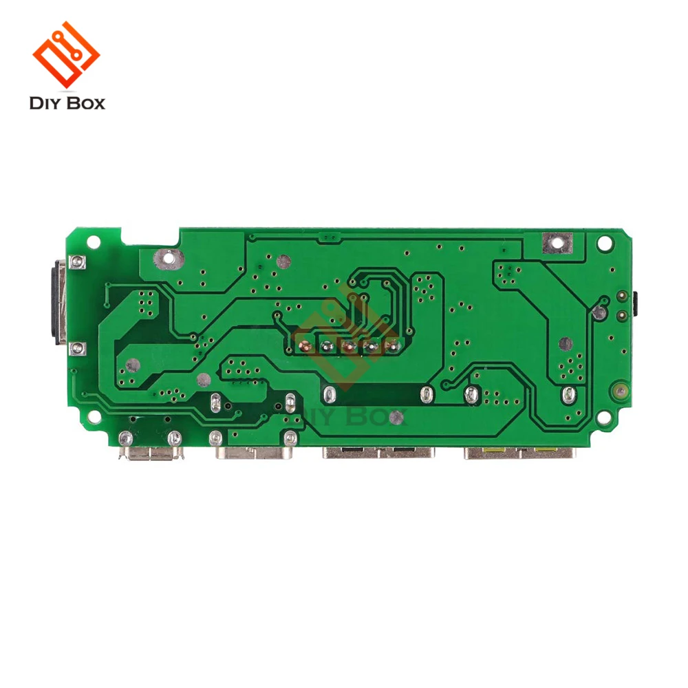 5V 2.4A 2 USB Charging Board for 18650 Battery Power Bank Case Box Type C Fast Charger Adapter Module for Power Bank DIY