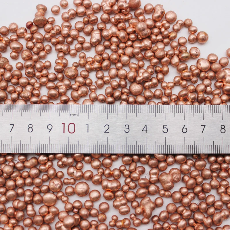 100g bis 1000g Hochreine Kupfernuggets Cu Metallpellets Block DIY Labormaterial – Detail 4