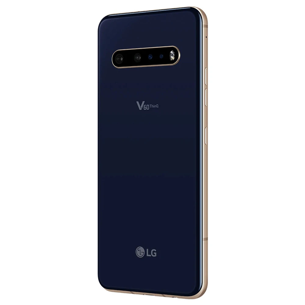 LG V60 ThinQ 오리지널 안드로이드 스마트폰, 6.8 인치 스냅드래곤 865 NFC 5G 휴대폰, 8GB RAM, 128GB ROM, V600AM, V600TM, V600VM