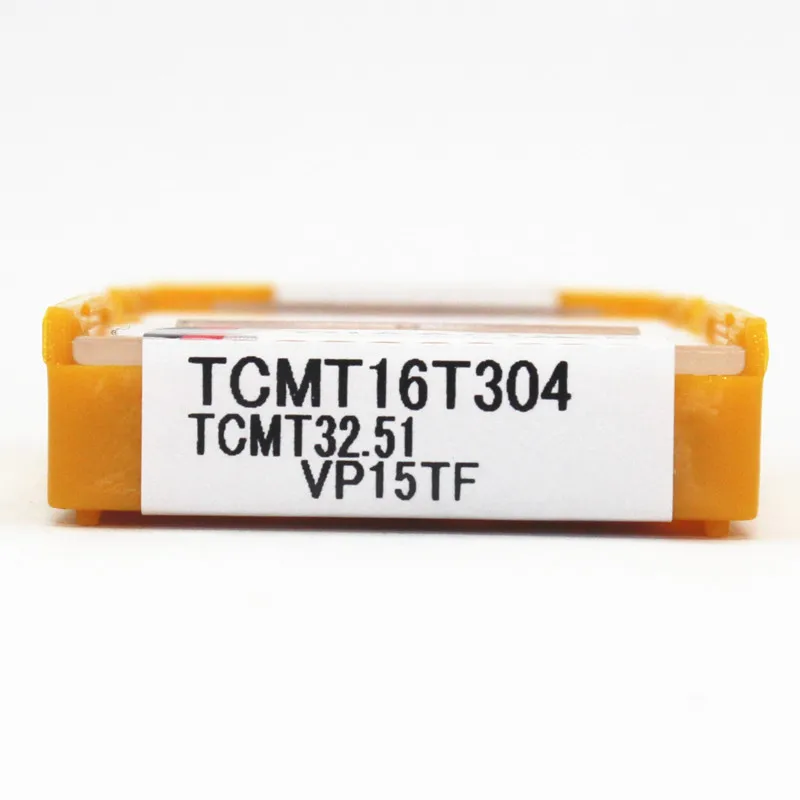 내부 터닝 공구 카바이드 인서트 10 개 TCMT16T304 VP15TF TCMT32.51, 절삭 공구 CNC 공구 선반 공구