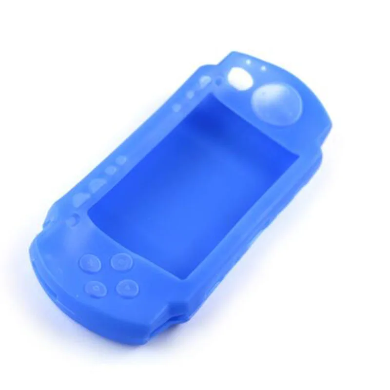 Silicone Soft Protective Cover Shell for Sony PlayStation Portable PSP 1000 1004 1008 Console PSP1000 Body Protector Skin Case
