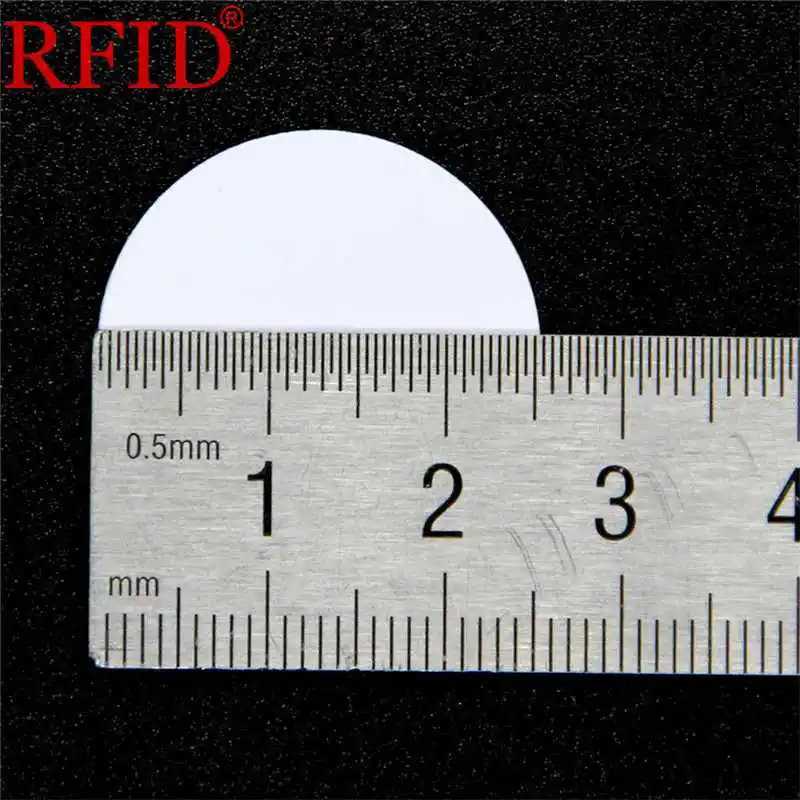 ID 125KHZ T5577 T5567 T5200 25mm Replicable Writable Coin Card Keyfob RFID Token Tag For Access Control Card Fast Shipping 1pcs