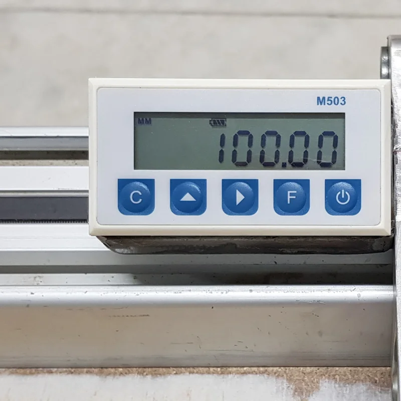 M503 Miniatur Magnetic Grid Scale Integrated Embedded Measurement System Linear Encoder Digital Display DRO Woodworking