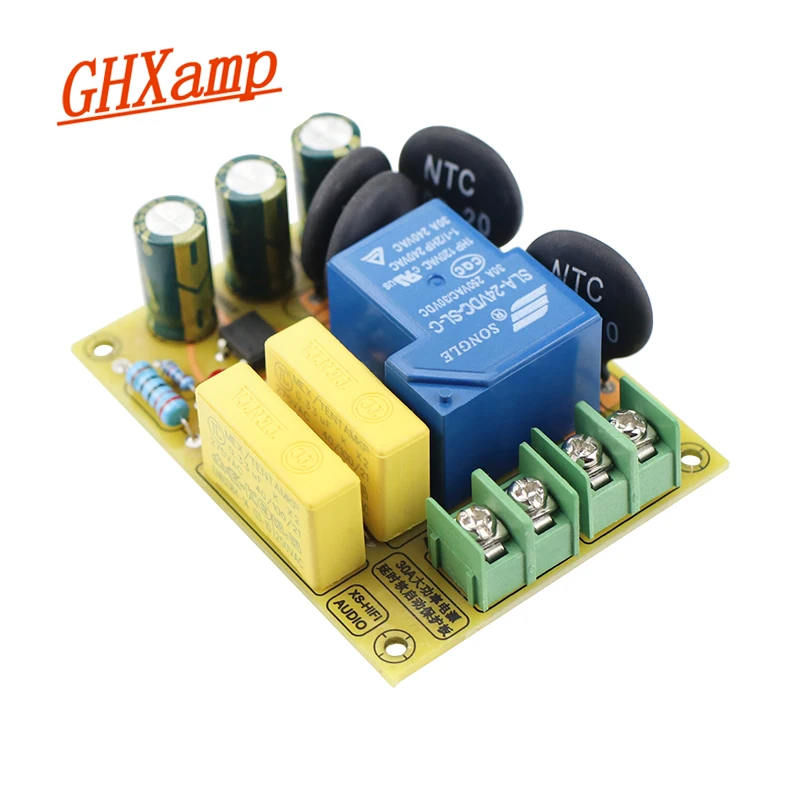 GHXAMP 2000W Class A  Amplifier Soft Start Power Supply Delay High Power power protection board