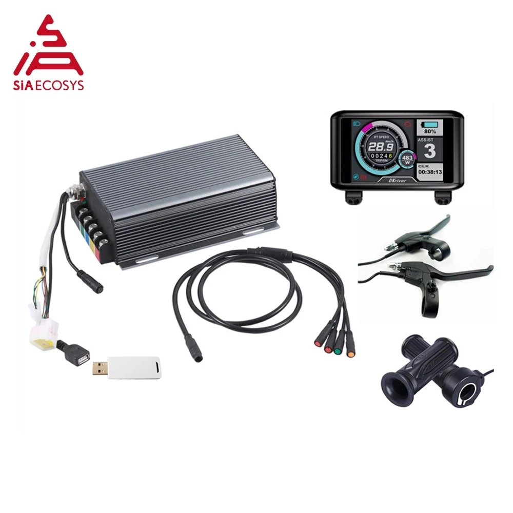 Контроллер SiAECOSYS Sabvoton SVMC72150 с дисплеем UKC и Bluetooth-адаптером