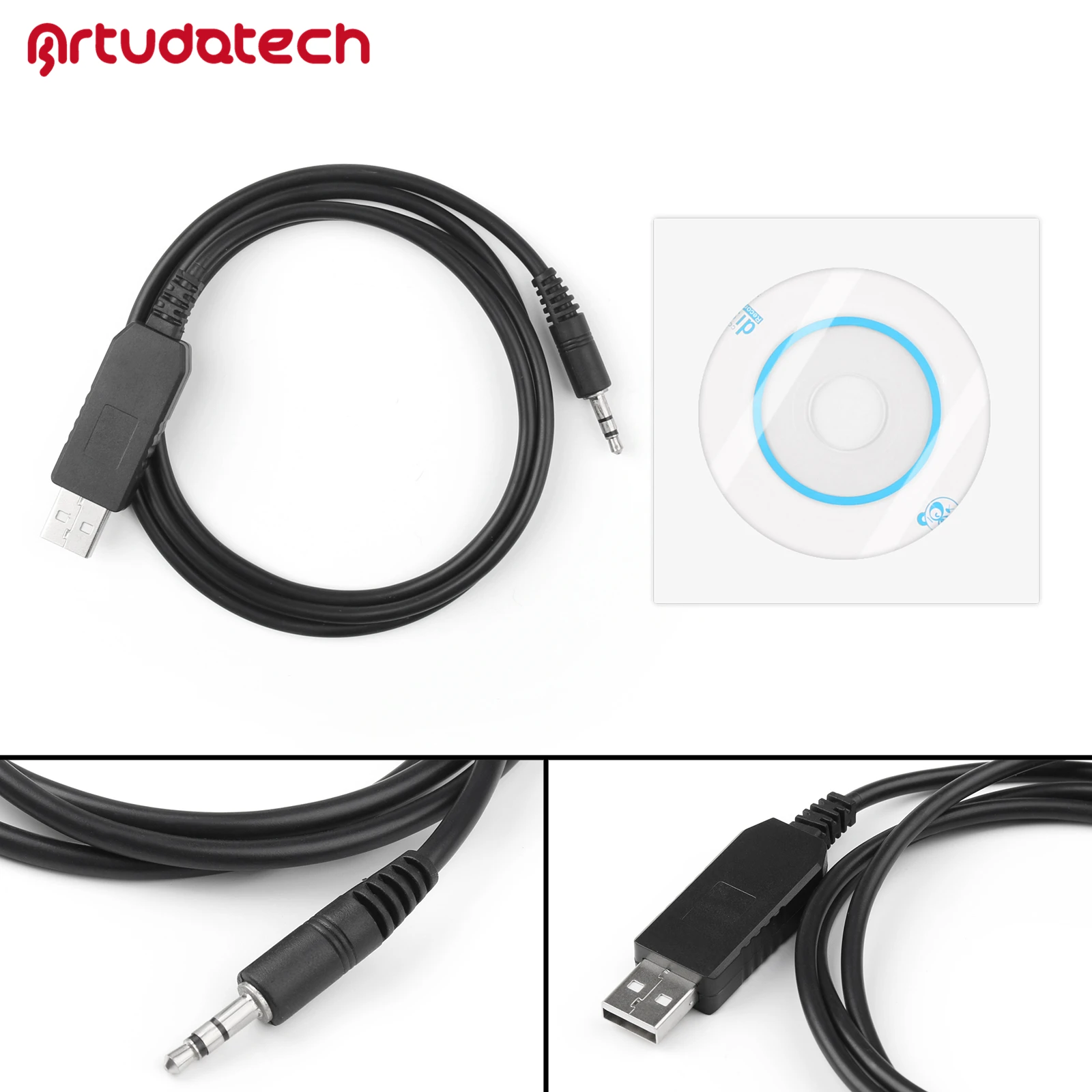 

Artudatech USB кабель для программирования для QYT KT-8900 KT-7900D KT-UV980 иди и болтай Walkie Talkie радио KT 8900 7900D