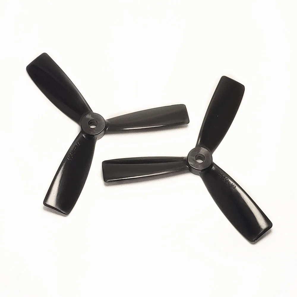 Hélice de 3 cuchillas 4045 V2 Bullnose CW CCW para cuadricóptero, piezas de Dron de carreras, FreeStyle, FPV, 2 pares